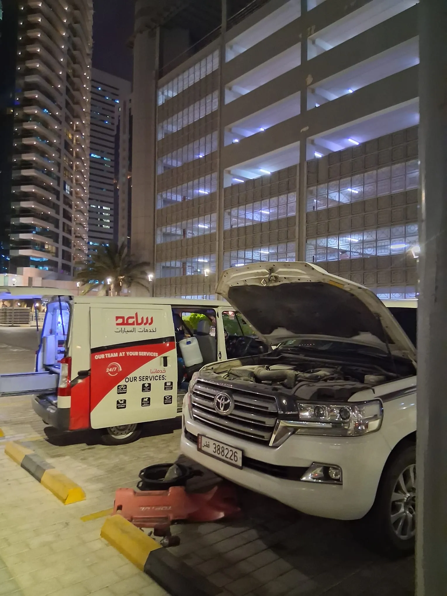 On-site mobile car service in Qatar