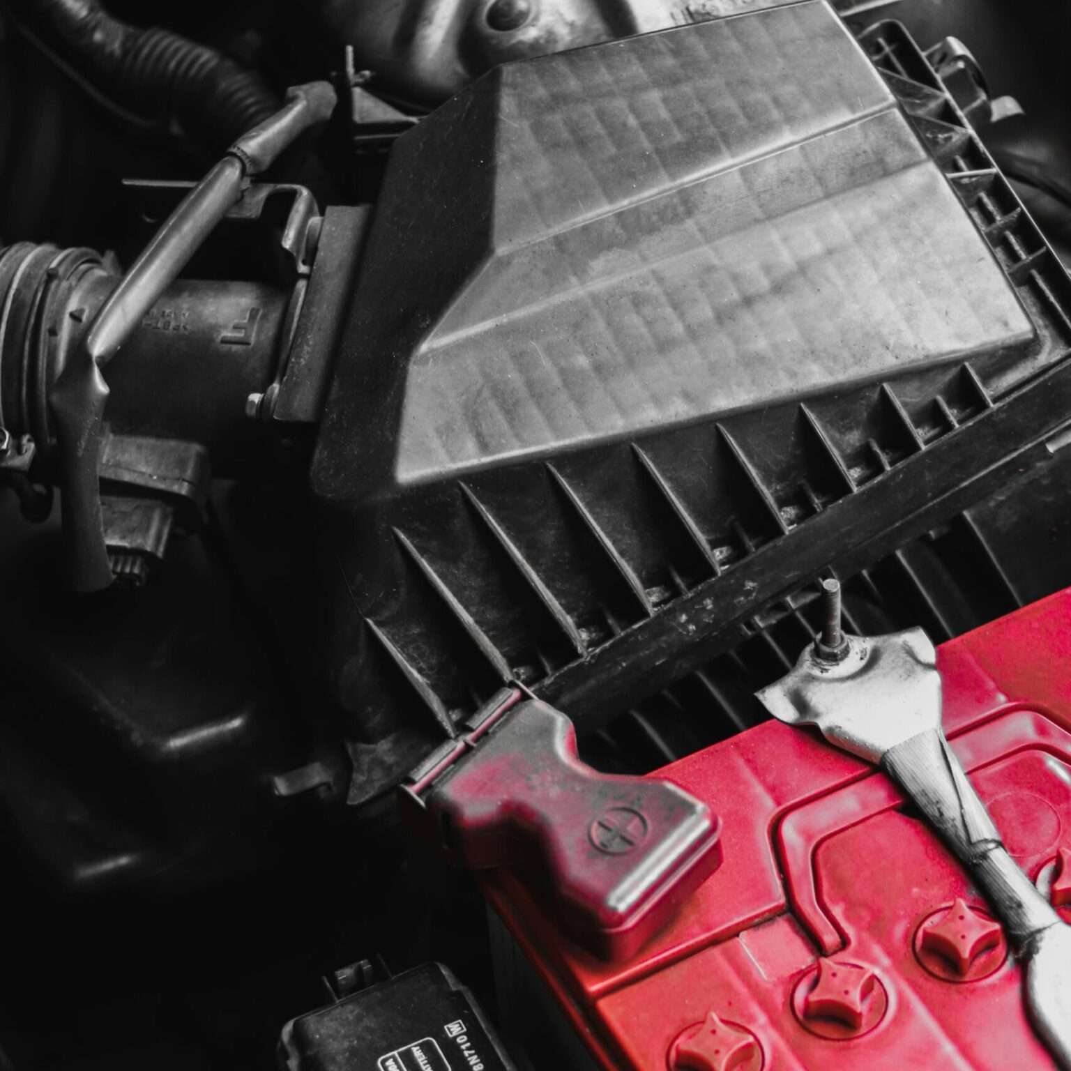 dead car battery needs fixing.